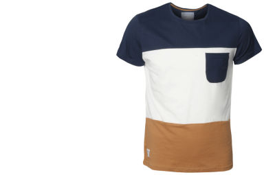 Nanny State Colour Block T Shirt