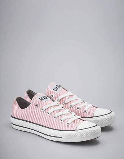 Pink Glitter Converse Shoes on Cute Womens All Star Ox Trainers From Converse Showcase A Baby Pink